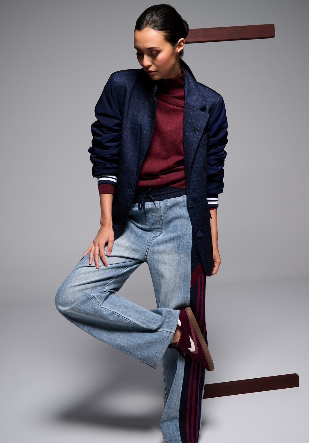 blue denim