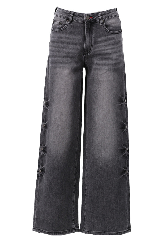 dark grey denim