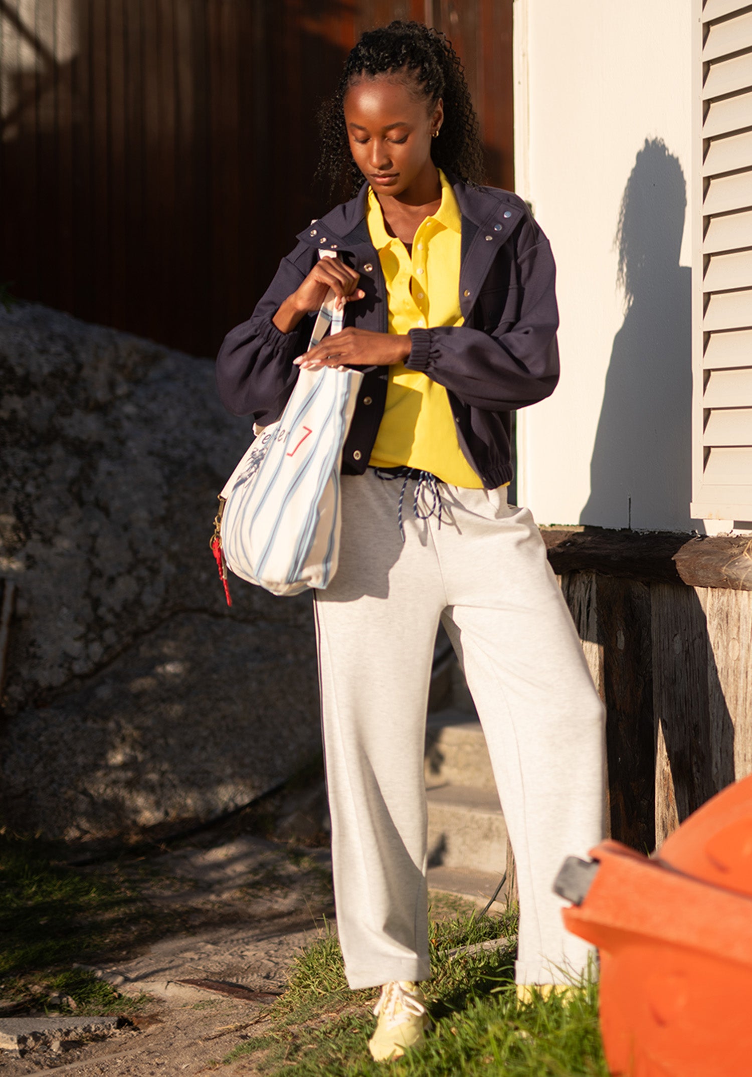 Navy blazer