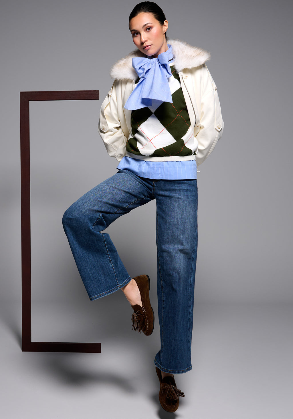 blue denim