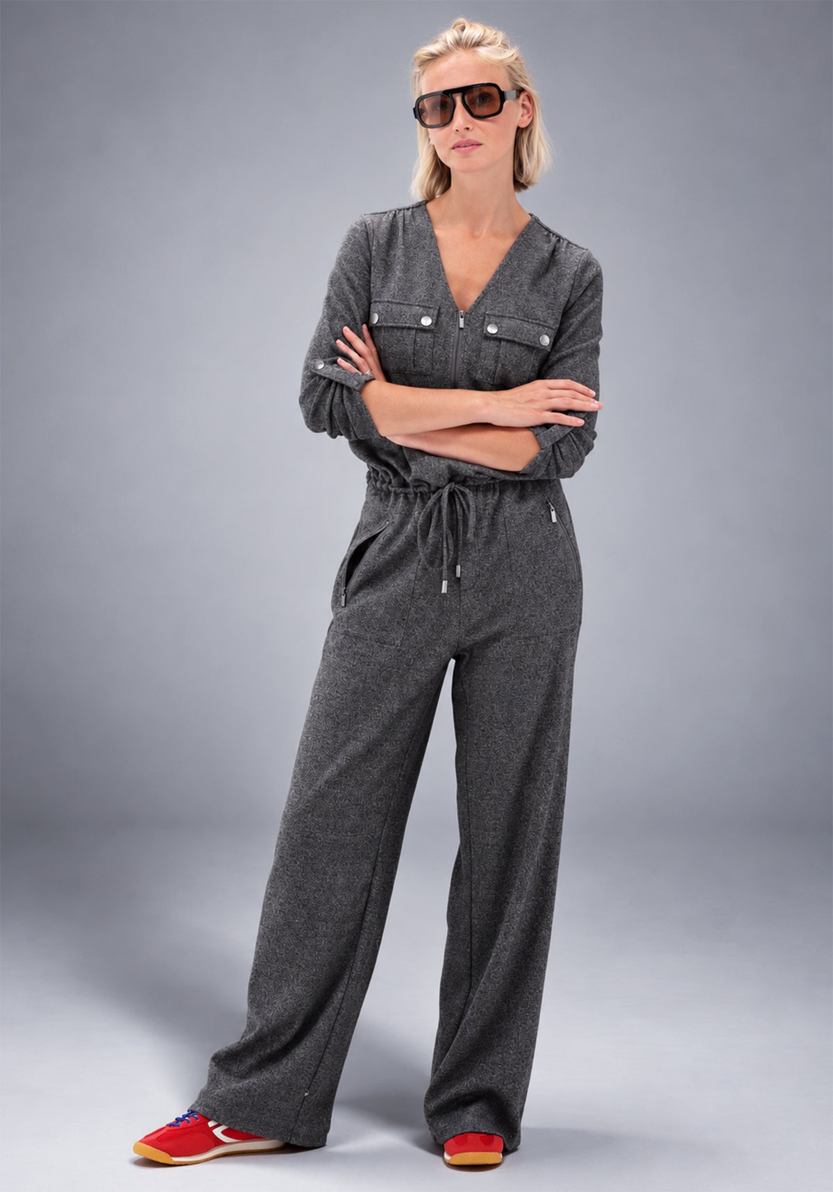 dark grey melange