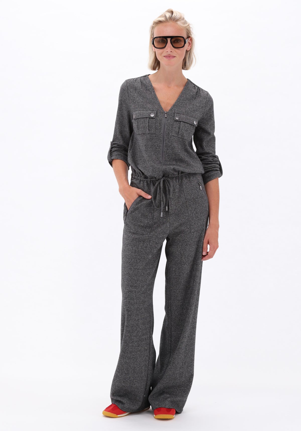 dark grey melange