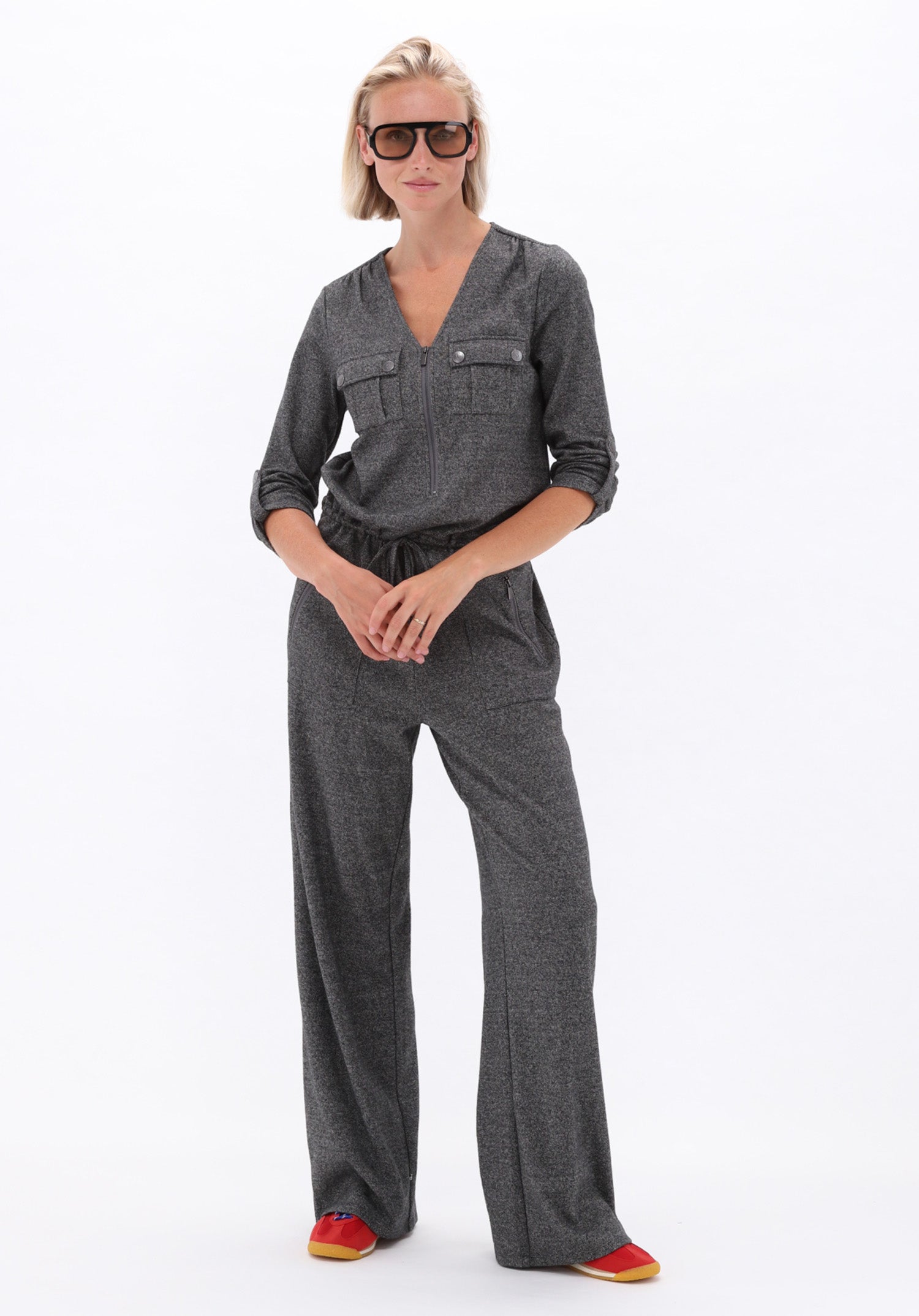 dark grey melange