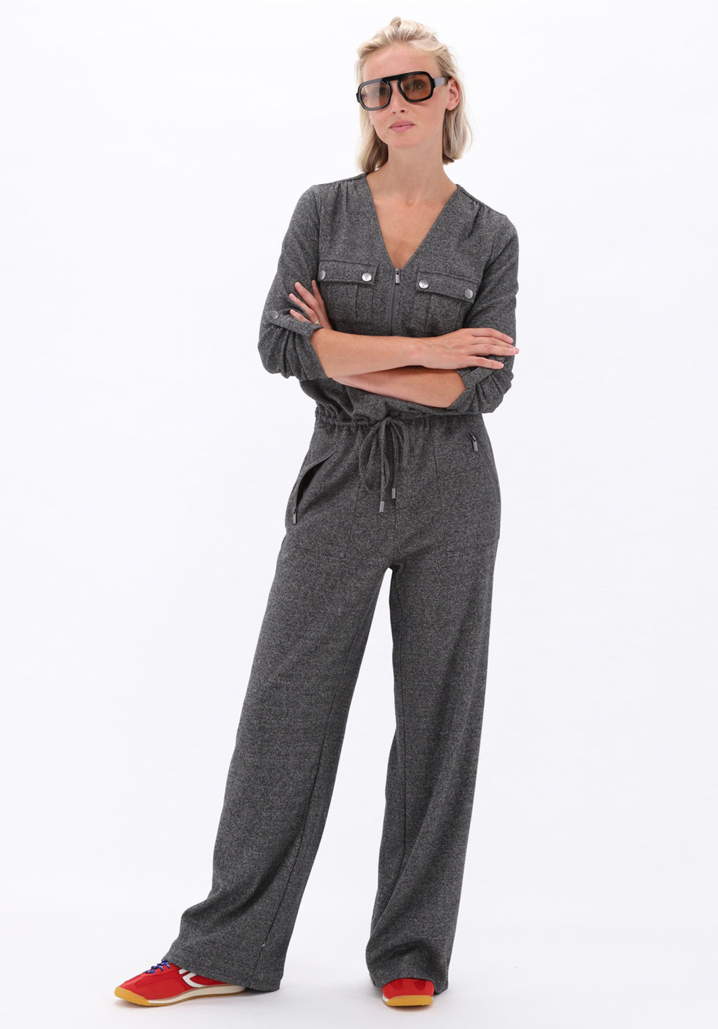 dark grey melange