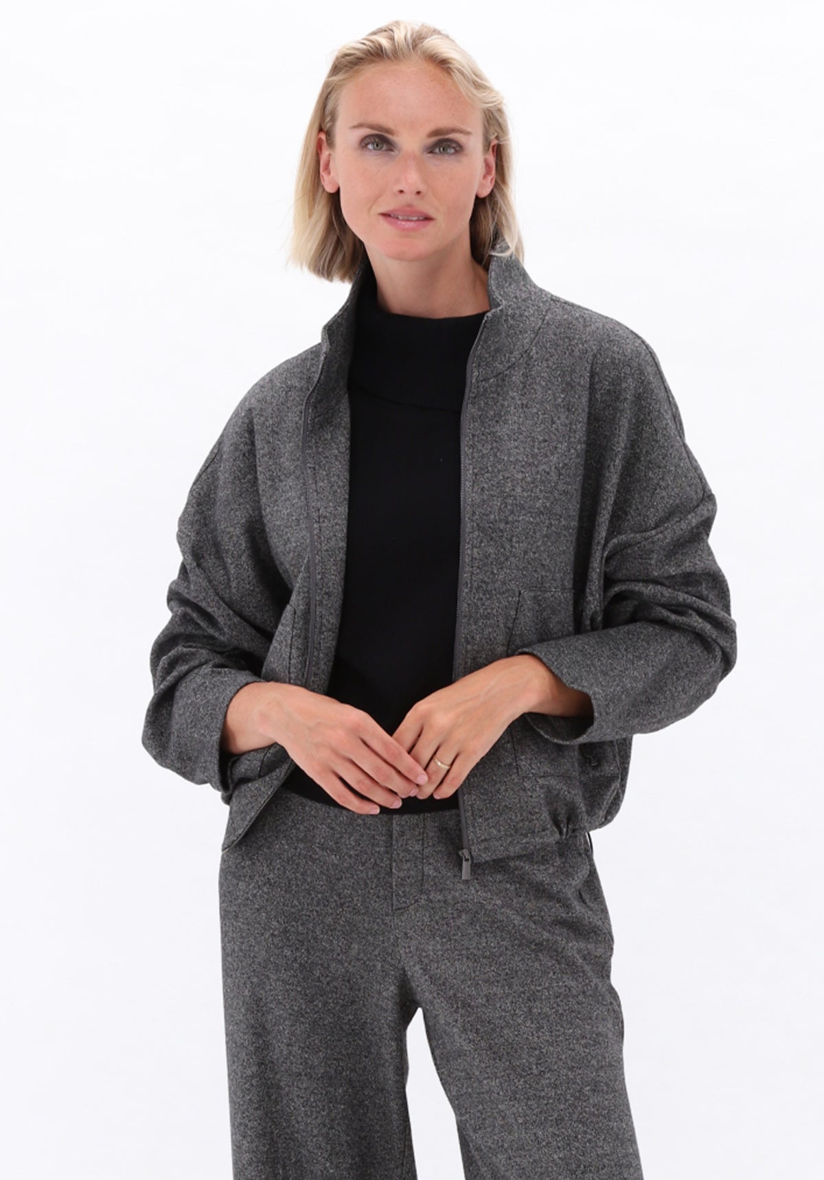 dark grey melange