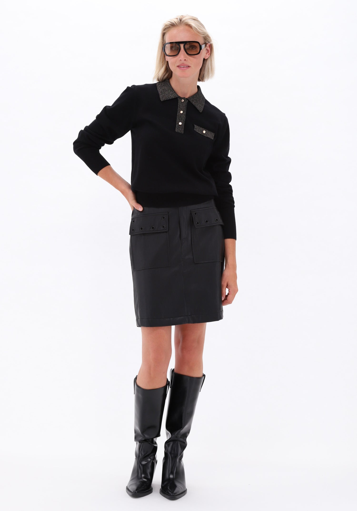 black
