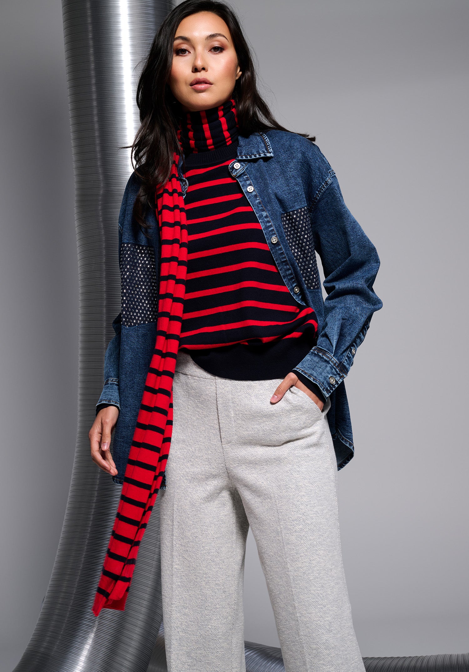 blue denim