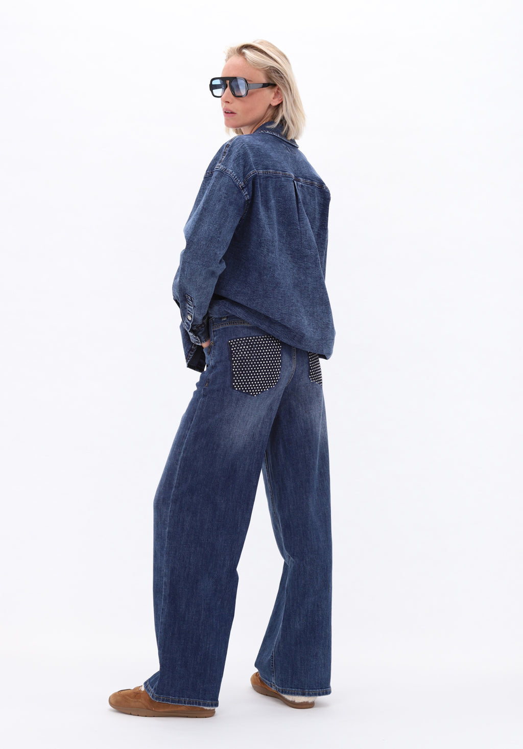 blue denim