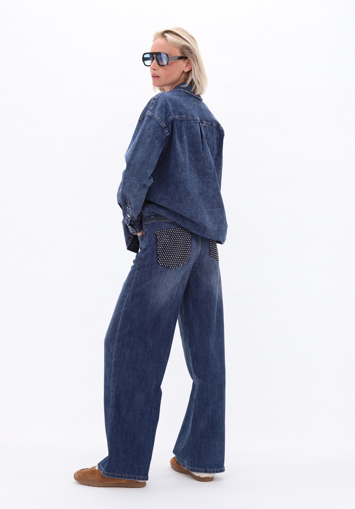 blue denim