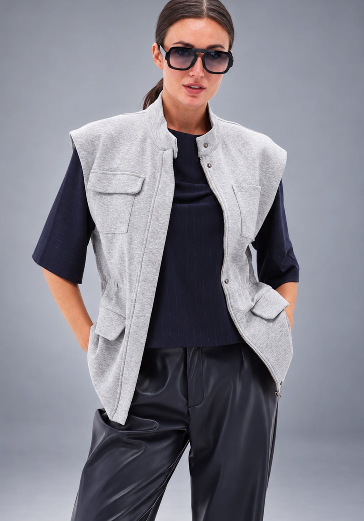 grey melange