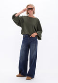 dark blue denim