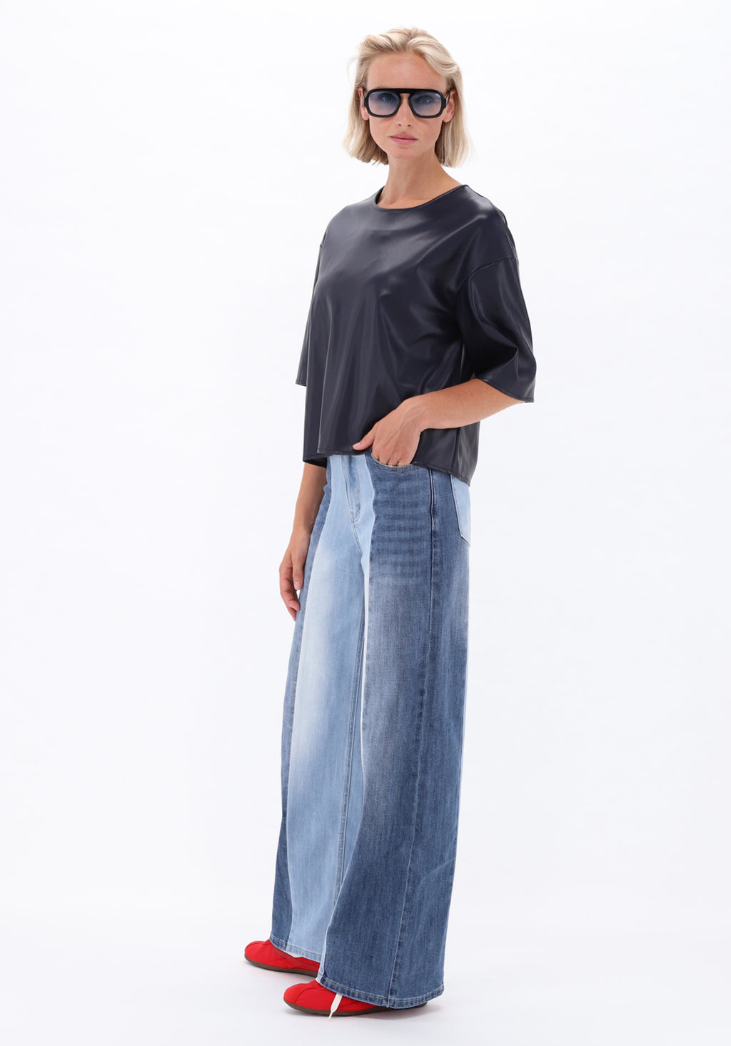 blue denim