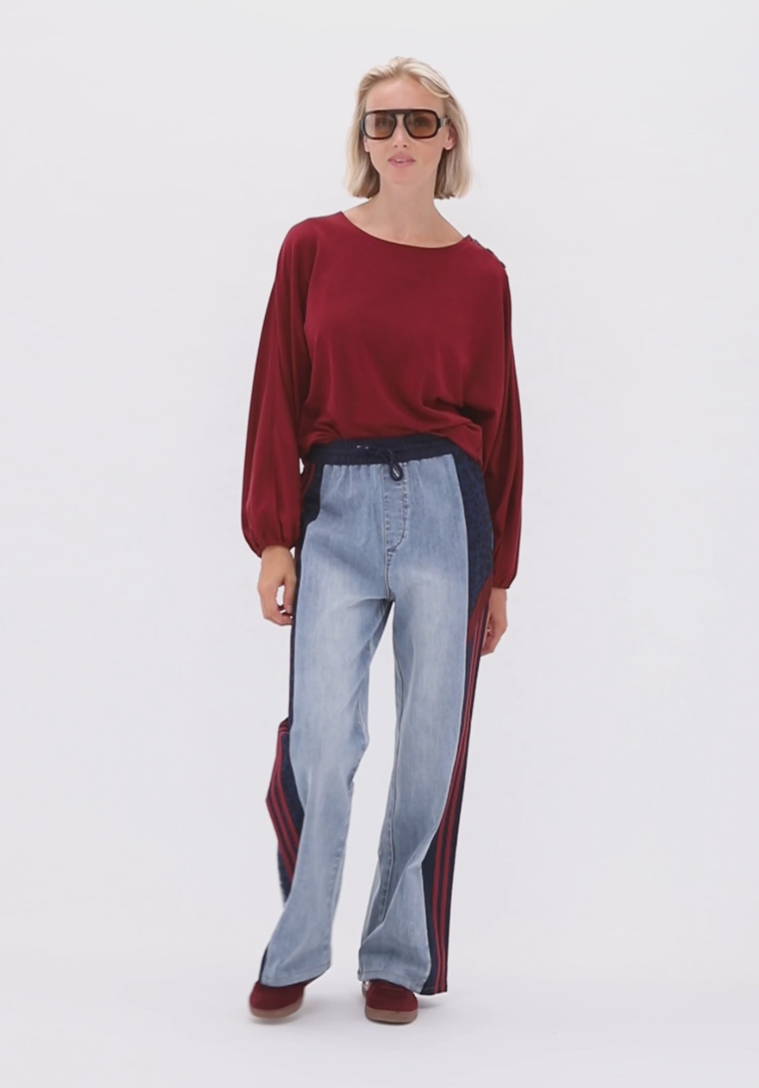 blue denim