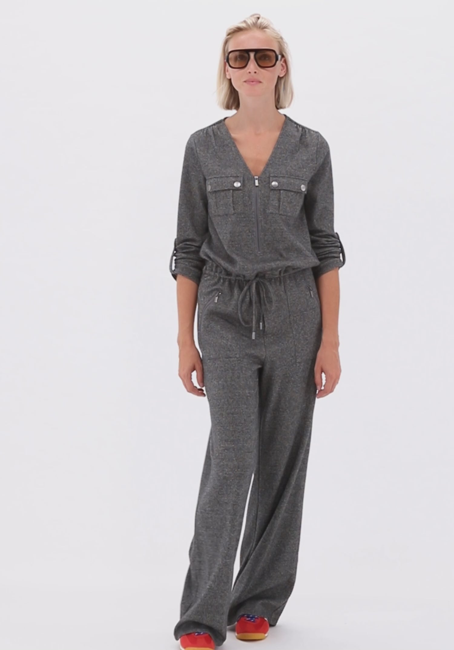dark grey melange