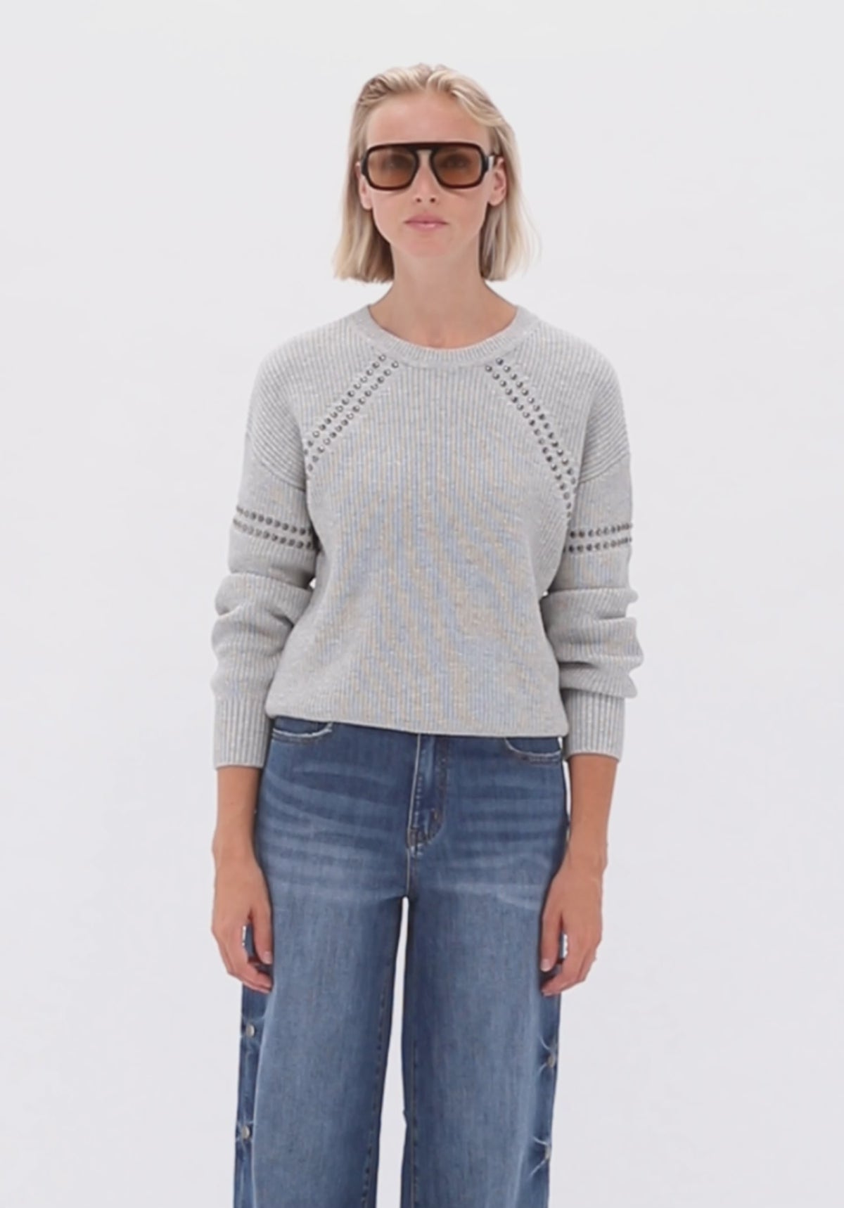 light grey melange