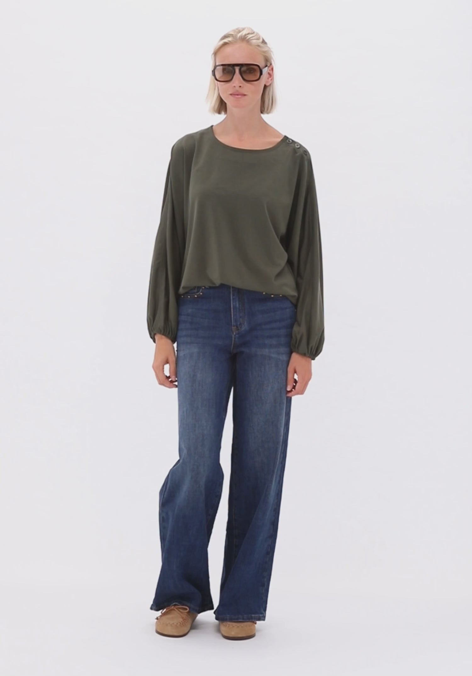 dark blue denim