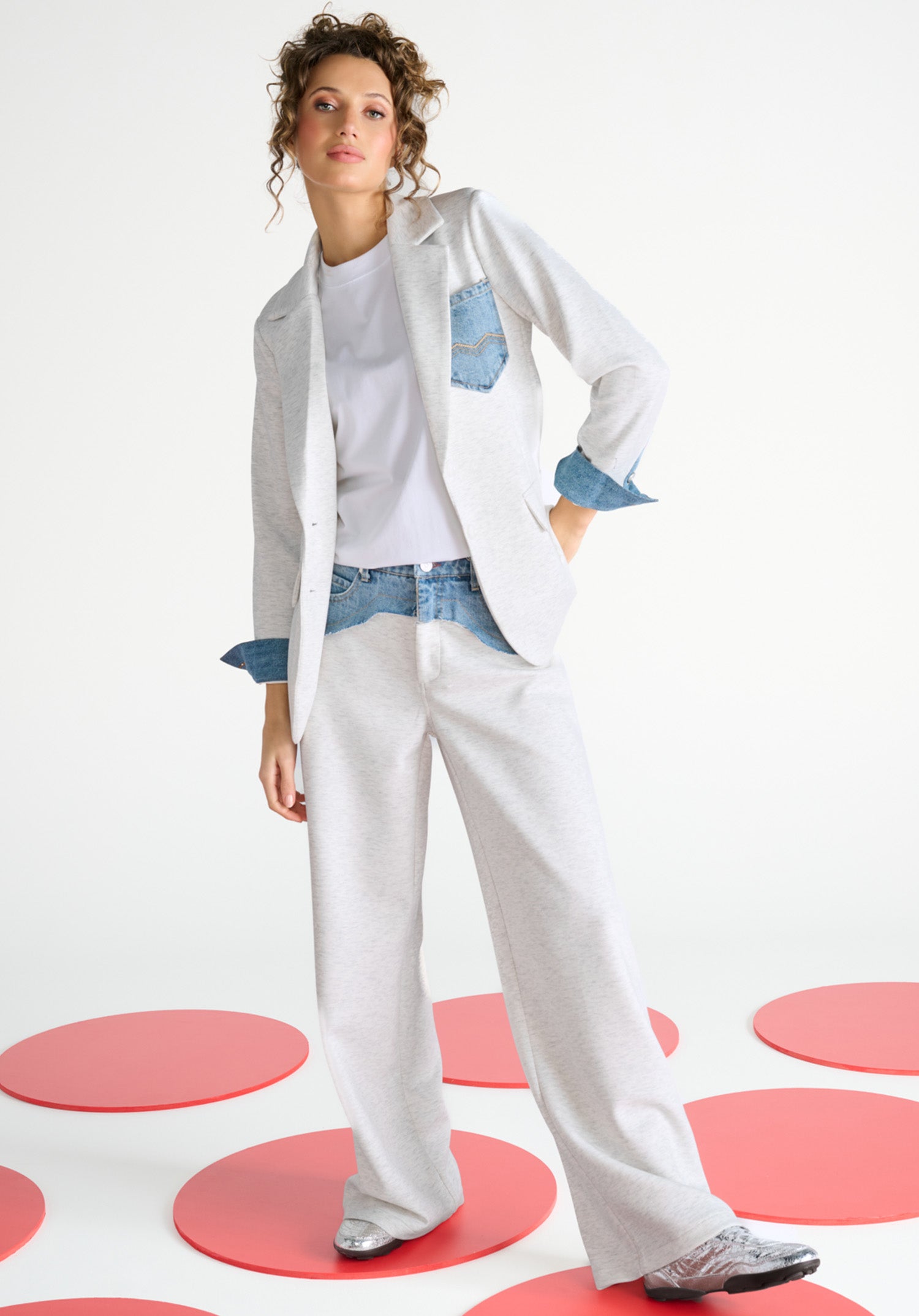 light grey mélange